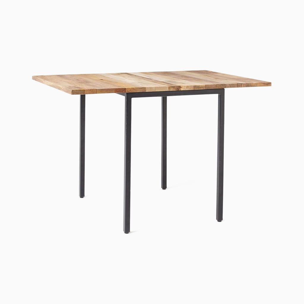 Box Frame Drop-Leaf Expandable Table