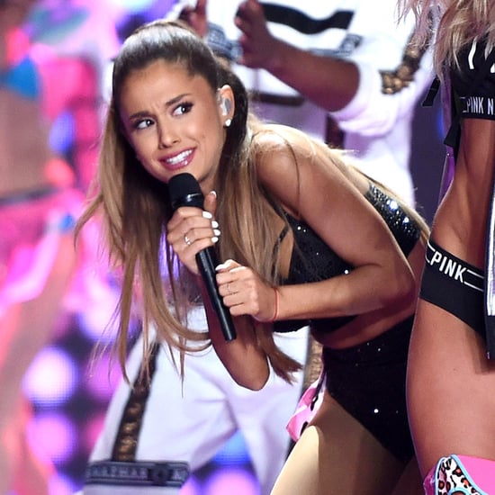 Ariana Grande at the Victoria's Secret Fashion Show 2014