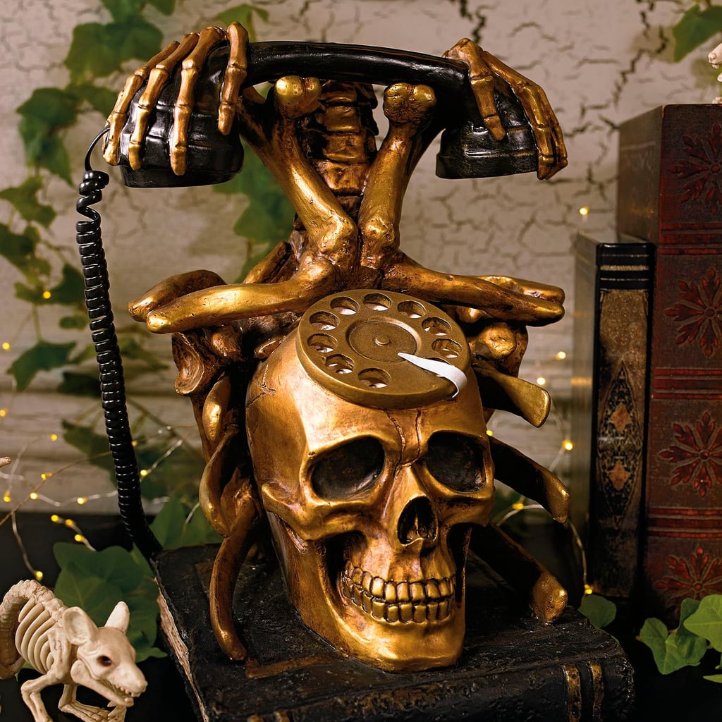 Animated Skull Telephone