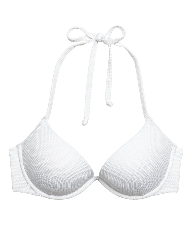 H & M - Super push-up bikini top - White, Compare