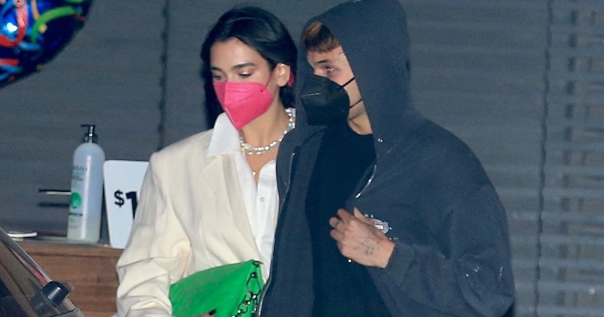 Dua Lipa’s Date Night Look Has Convinced Us to Try Out the Colorful Tight Trend