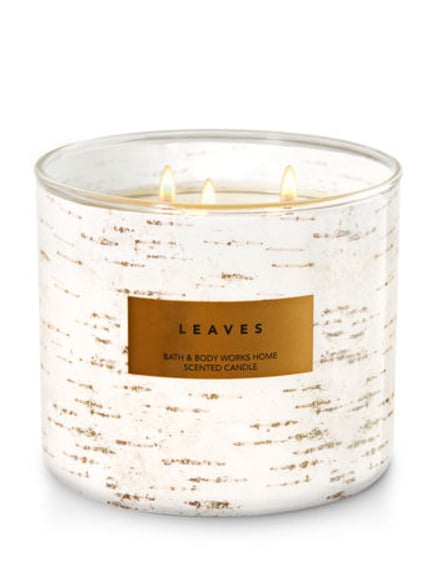 Leaves candle ($25)