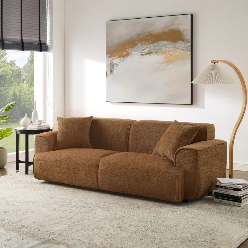 Best Contemporary Bouclé Sofa From Wayfair