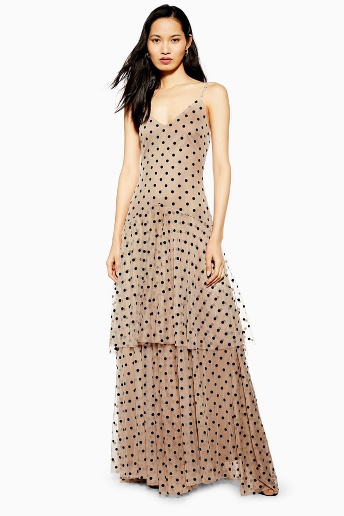 wedding guest dresses polka dot