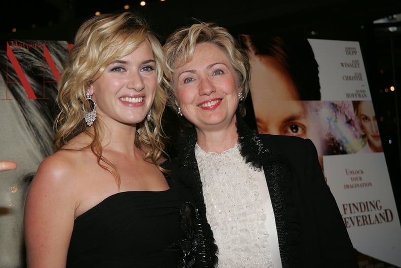 With Hillary Clinton