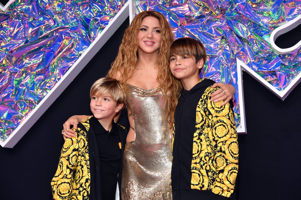 Shakira and Her Kids at the 2023 MTV VMAs