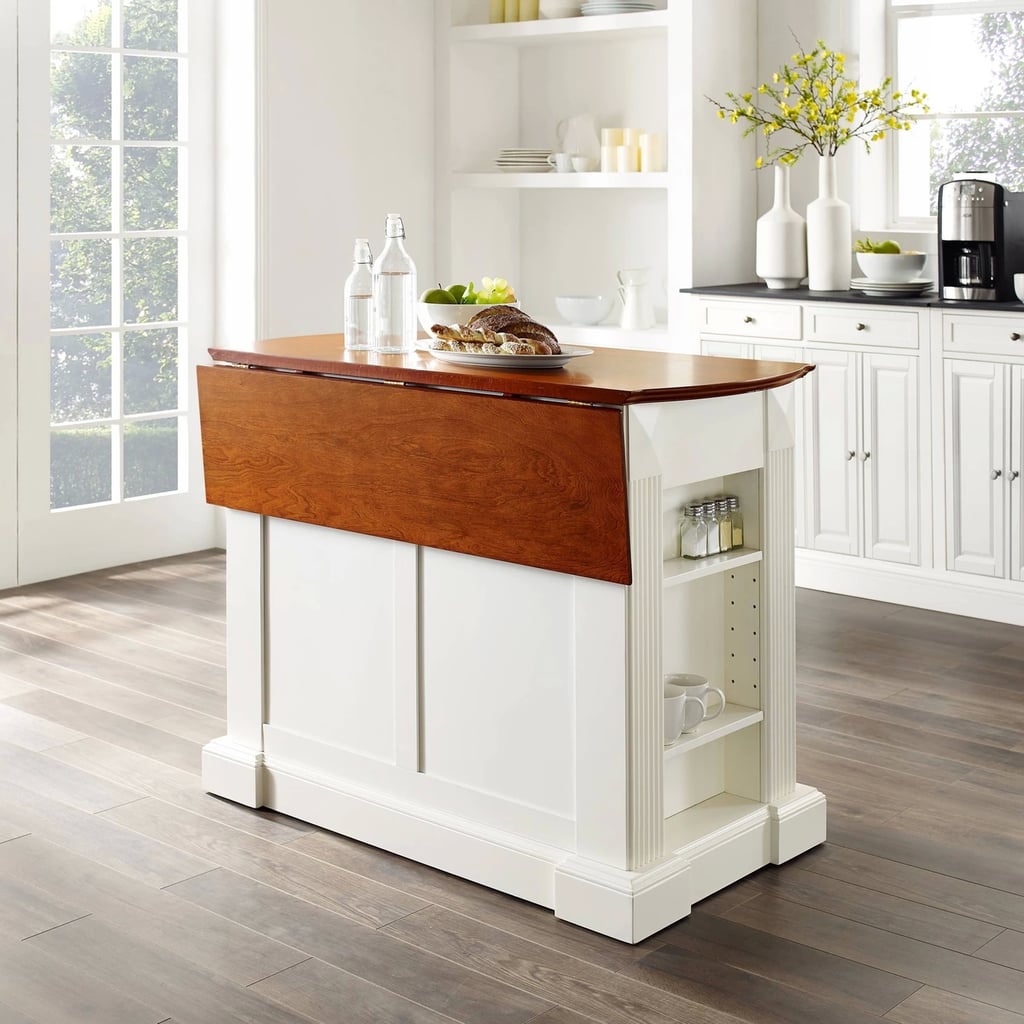 Drop Leaf Breakfast Bar Top Kitchen Island