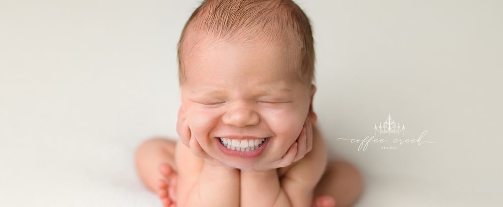 婴儿会看起来像如果他们牙齿照片系列