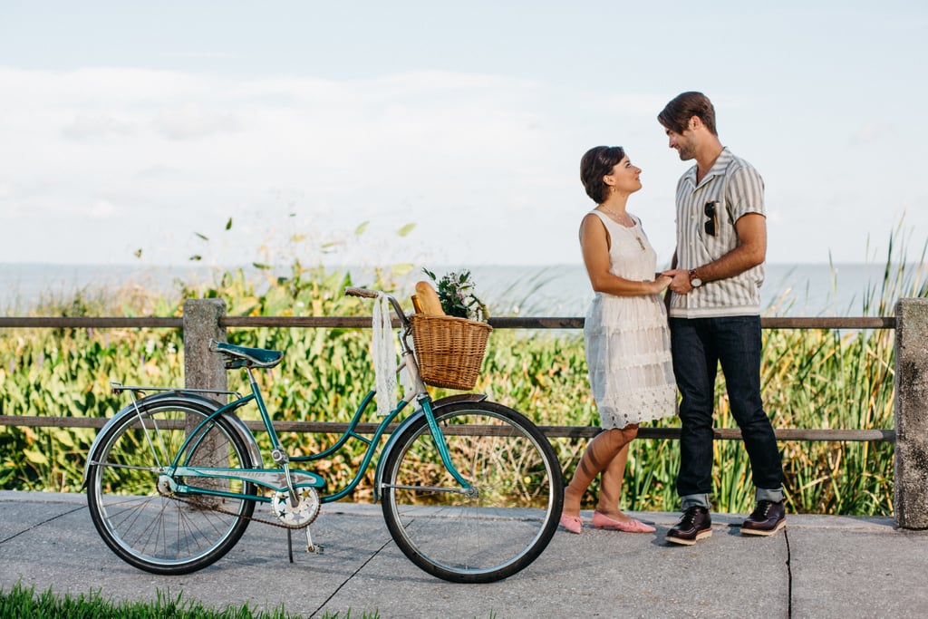 Audrey Hepburn-Inspired Engagement Shoot
