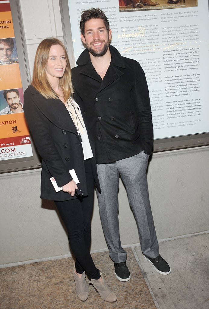 John Krasinski and Emily Blunt at Fool For Love on Broadway