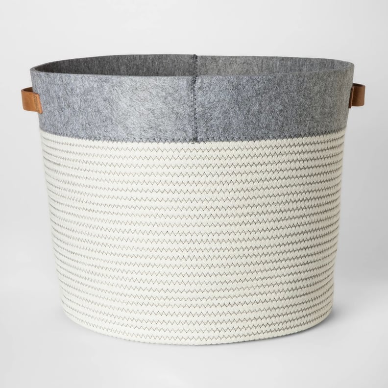 Round Fabric Bin