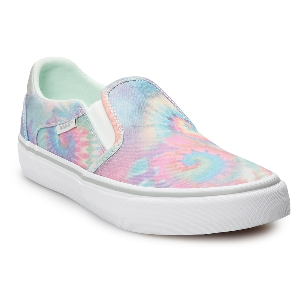 Vans Asher Tie Dye Slip-Ons