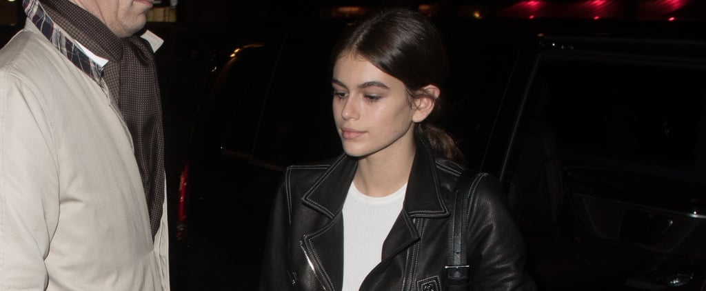 Kaia Gerber Wearing Converse Sneakers
