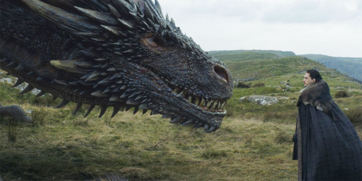 Jon snow riding dragon sales pop