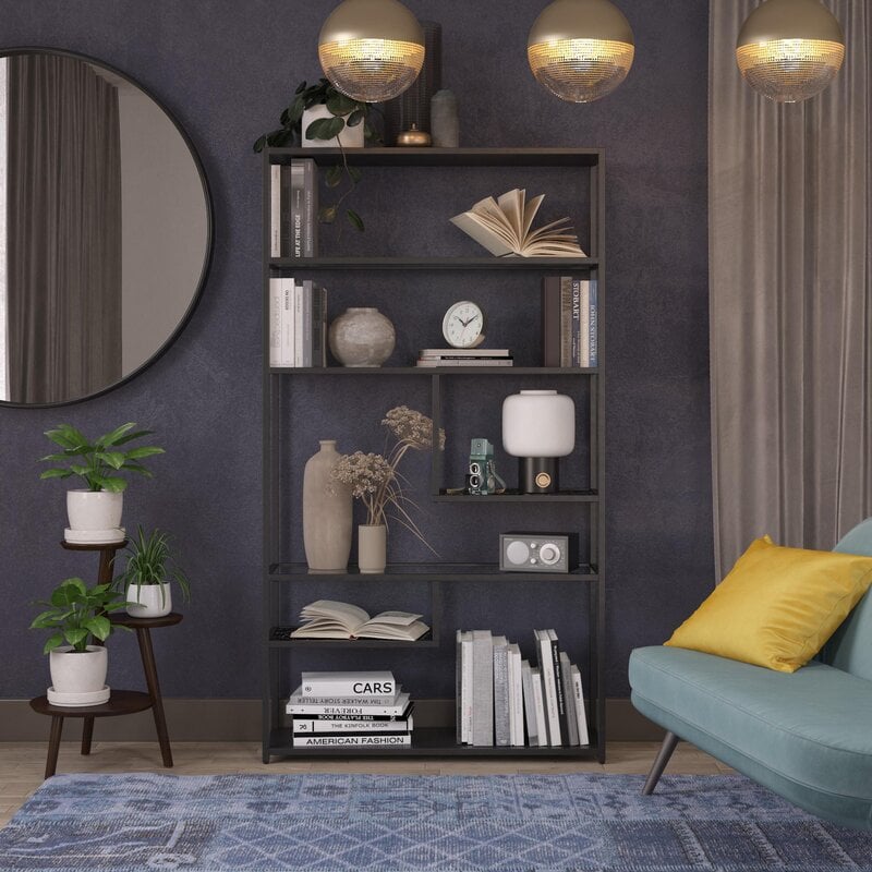 Foundstone Steel Geometric Bookcase Best Home Office Furniture at