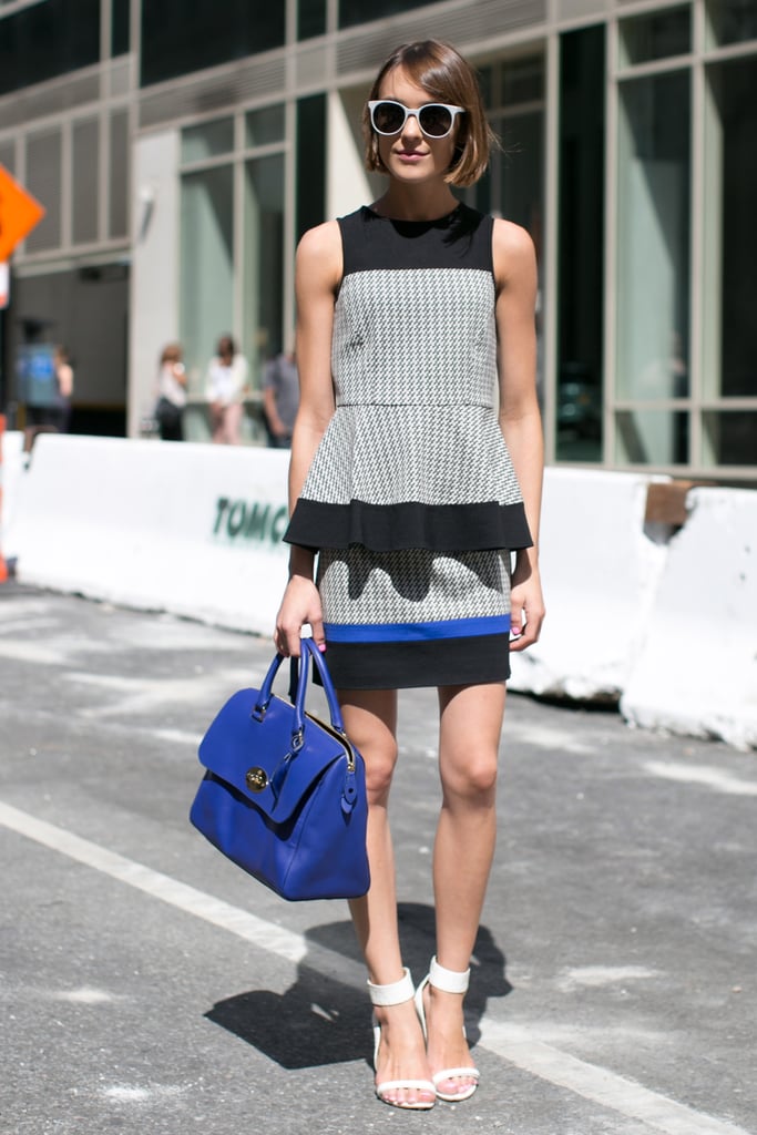 Cool print meets eye-popping add-ons. Cool print meets eye-popping add-ons.