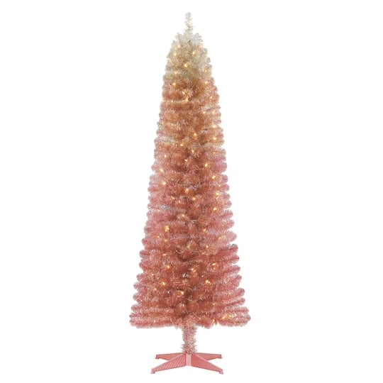 6Ft. PreLit Alexa Artificial Christmas Tree With Clear Lights by