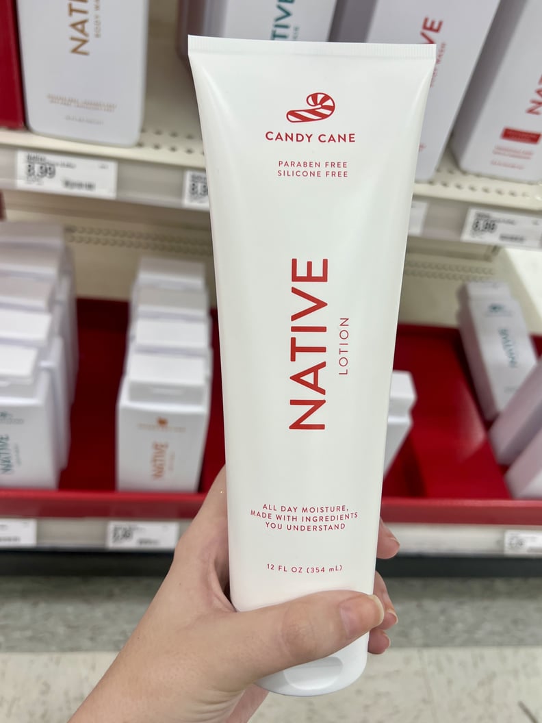 A Cozy Cream: Native Limited Edition Holiday Candy Cane Body Lotion