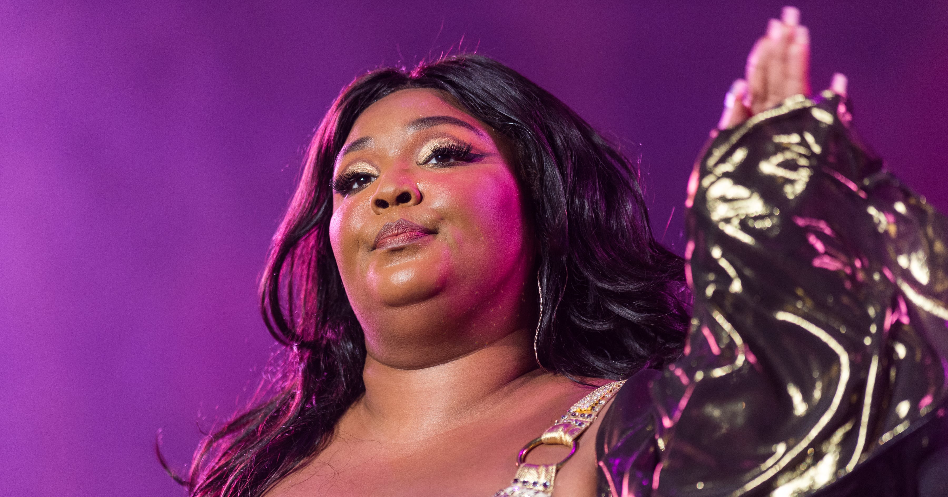 Lizzo's Stained-Glass Nail Art | PS Beauty