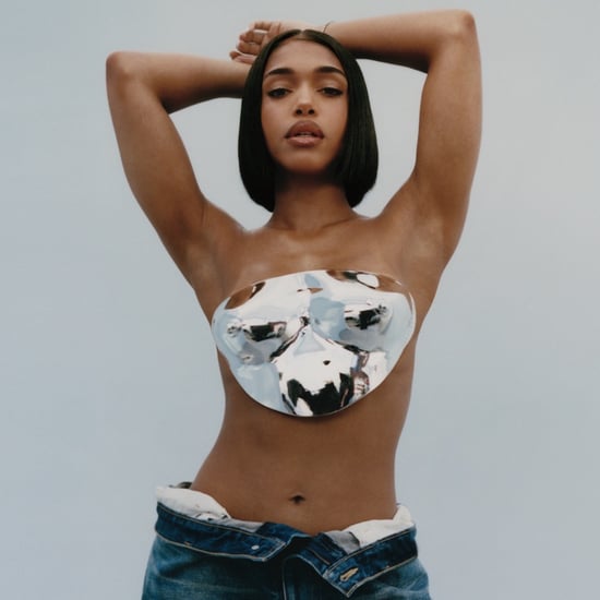 Lori Harvey Wears LaQuan Smith Breastplate For Essence Cover