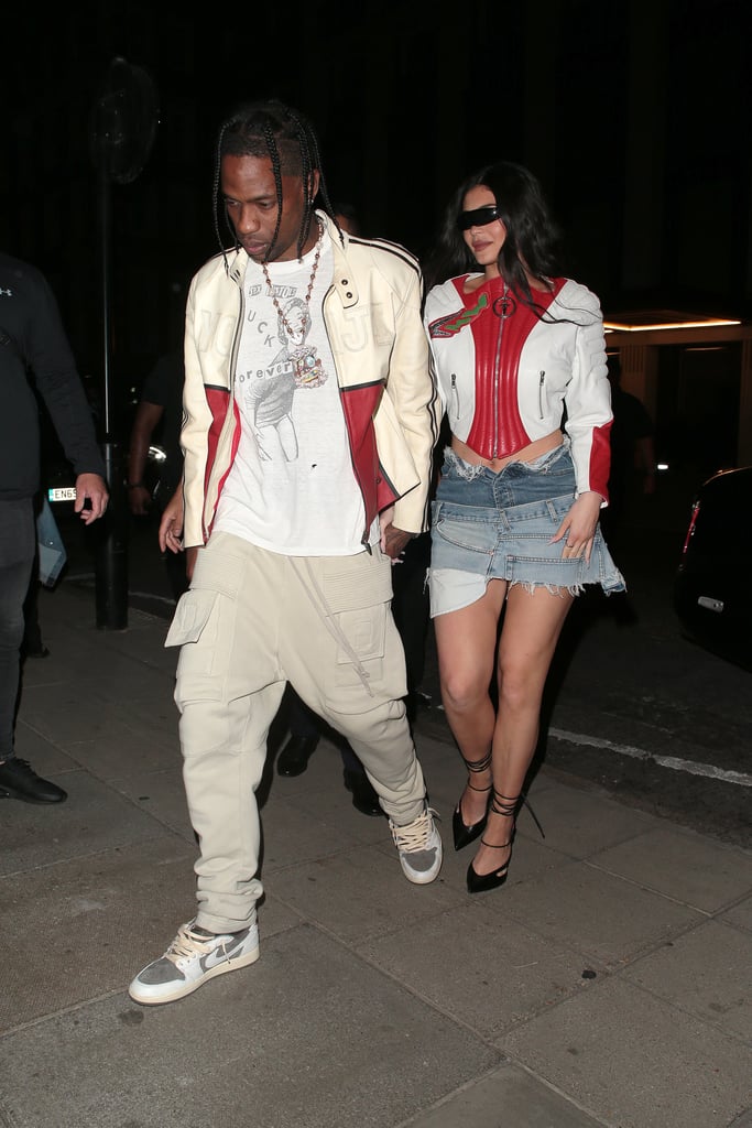 Kylie Jenner and Travis Scott in Mayfair