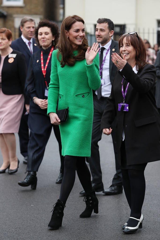 Kate Middleton Visits Schools February 2019 POPSUGAR Celebrity UK