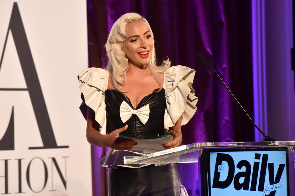 Lady Gaga Rodarte Dress at The Daily Front Row Awards 2019