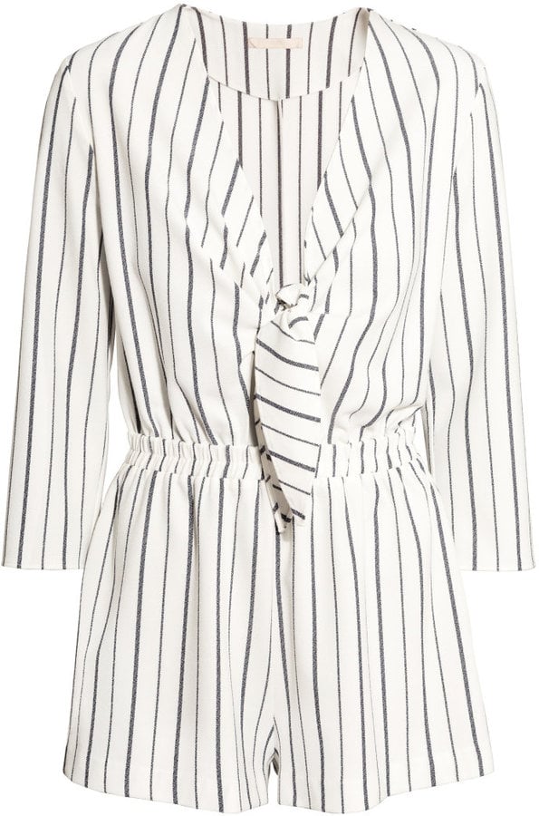 There's nothing quite as playful as a funky romper, and this cutout version doesn't disappoint.
Striped Jumpsuit ($50)