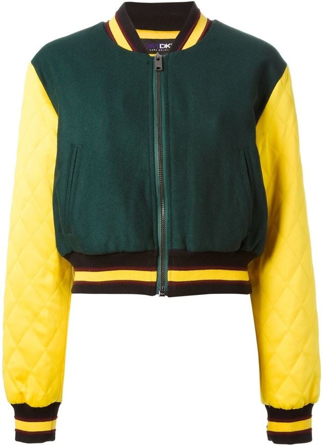 DKNY x Cara Delevingne Lion Bomber Jacket ($364) | Fashion Gift Ideas ...