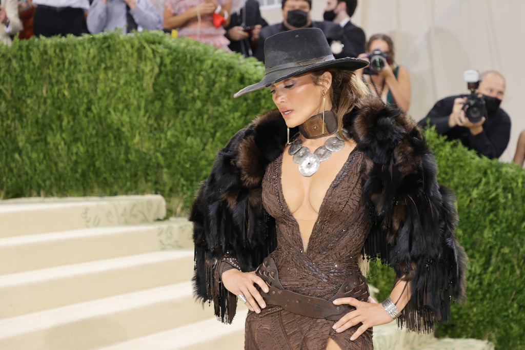 J Lo Wears Ralph Lauren to the Met Gala With Her DSW Shoes