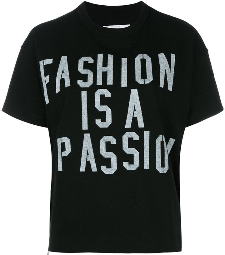 Sacai Slogan T-Shirt