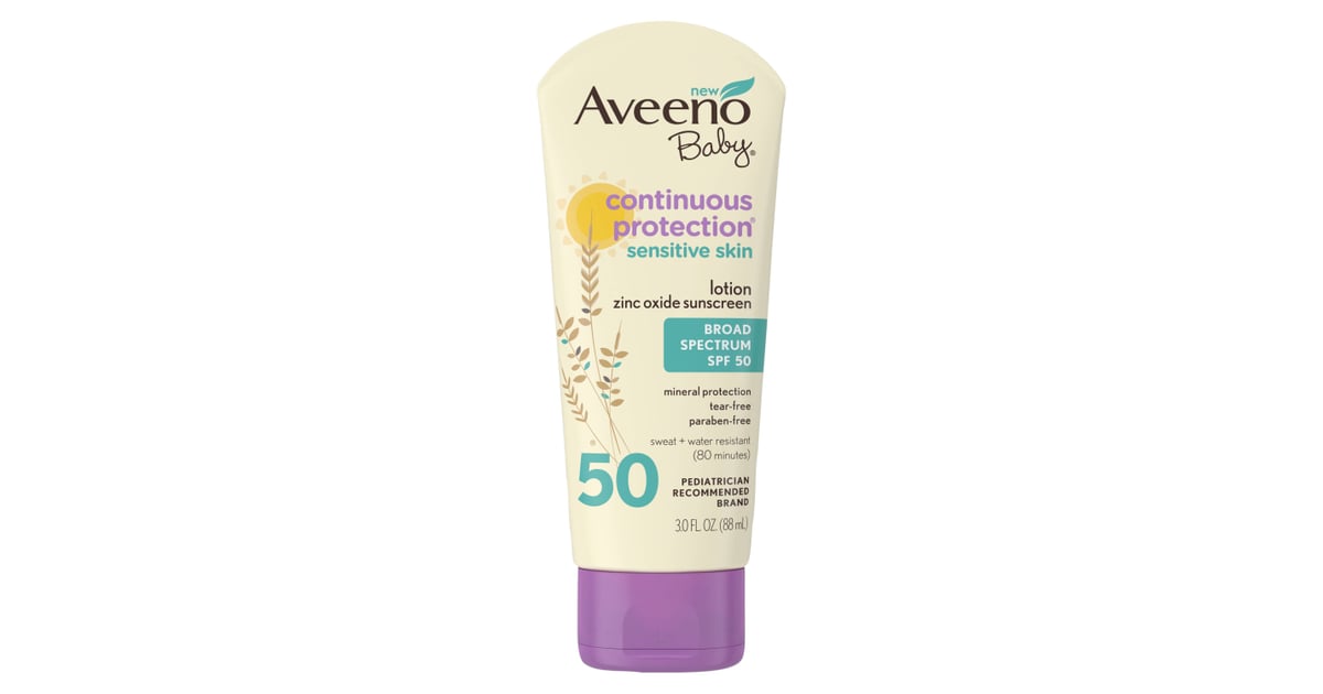 Drugstore Find: Aveeno Baby Continuous Protection Sensitive Skin Lotion Sunscreen, SPF 50