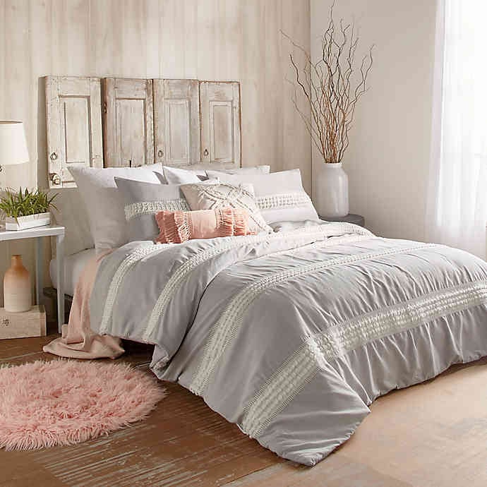 Peri Home Tufted Dot Stripe Comforter Set