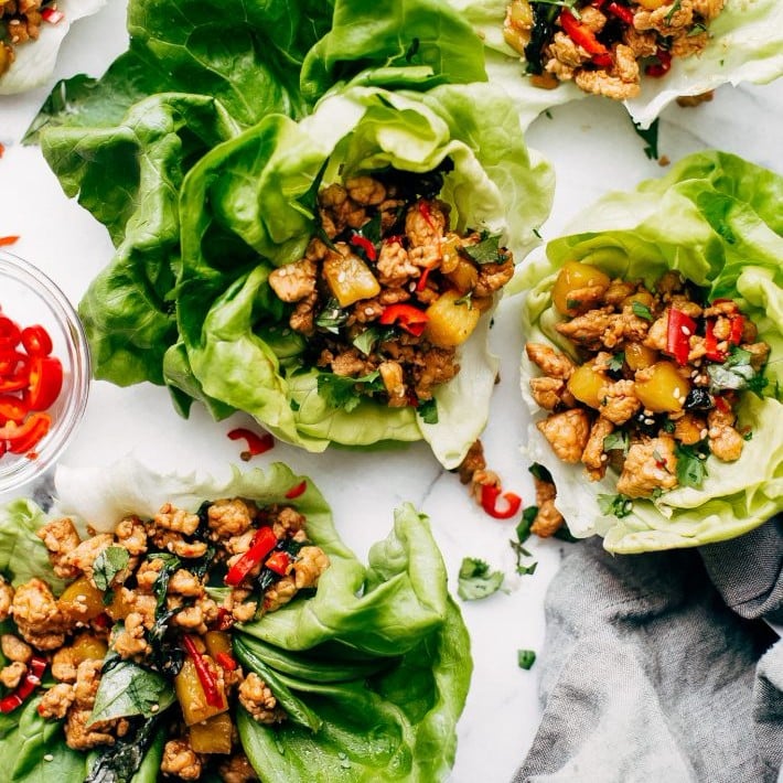 Best Low Carb Chicken Lettuce Wrap Recipes Popsugar Fitness Uk