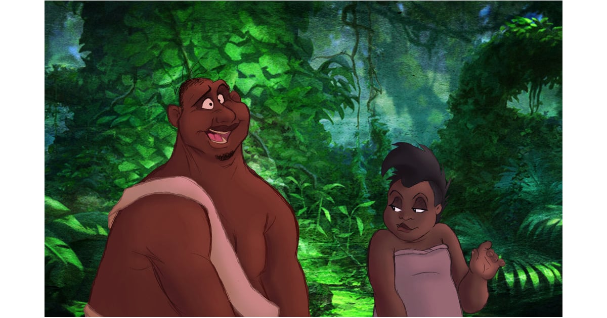 Tarzan Humanized Disney Characters As Humans In Art Popsugar Love Sex Photo 11