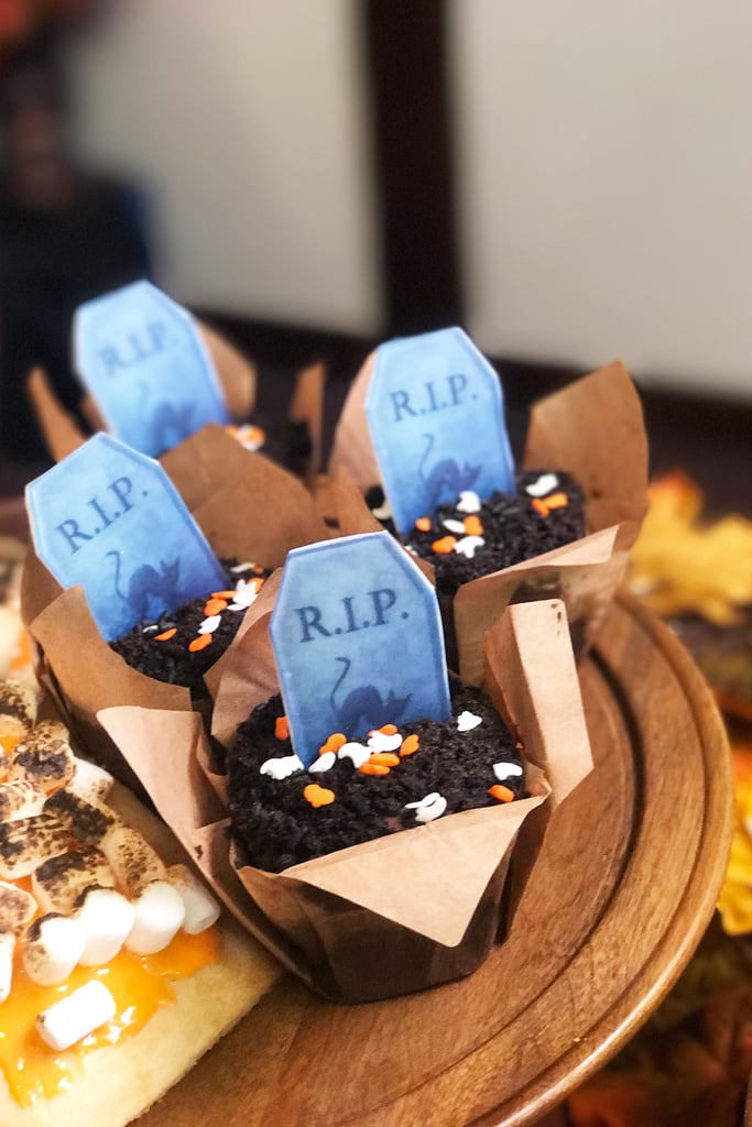 Graveyard Chocolate Cupcakes