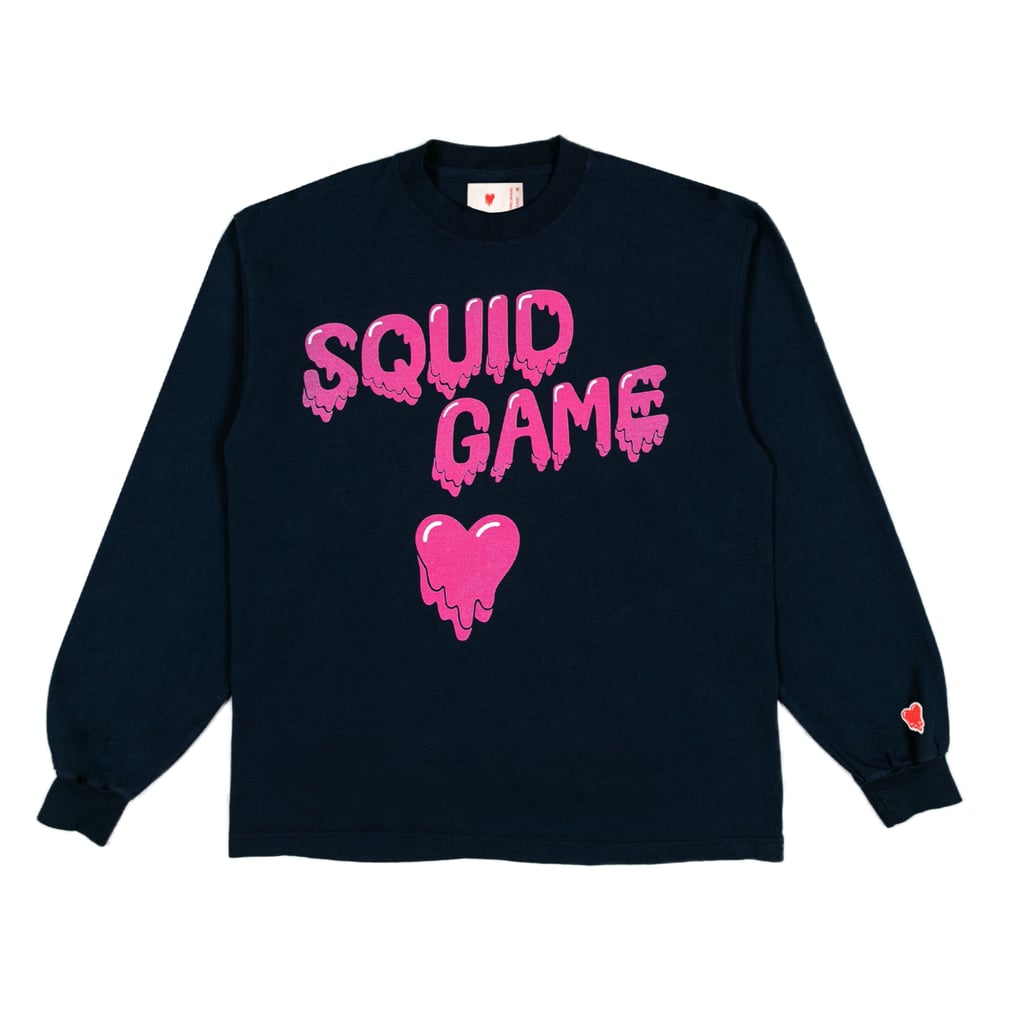 Squid Game x Emotionally Unavailable Logo Long-Sleeve Tee
