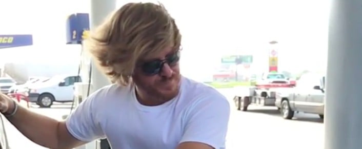 Video of Chip Gaines Pumping Gas