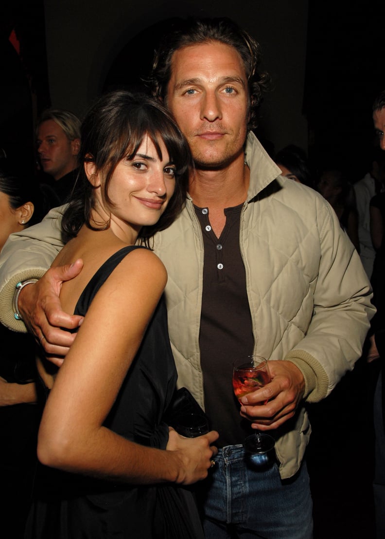 In 2005, Matthew began dating Penélope Cruz — they took their romance off screen after starring together in Sahara.