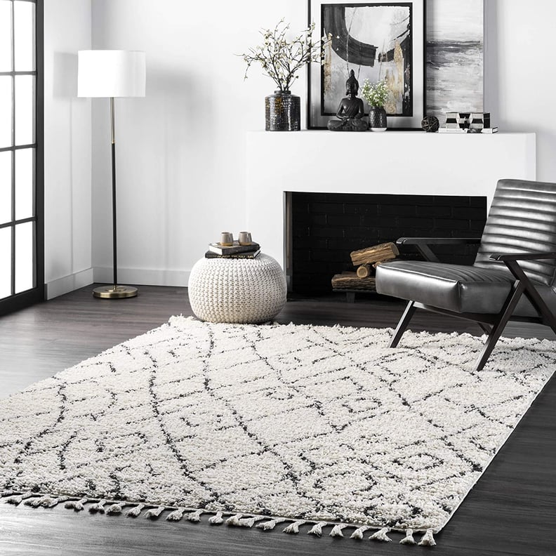 nuLOOM Nieves Moroccan Diamond Shag Rug