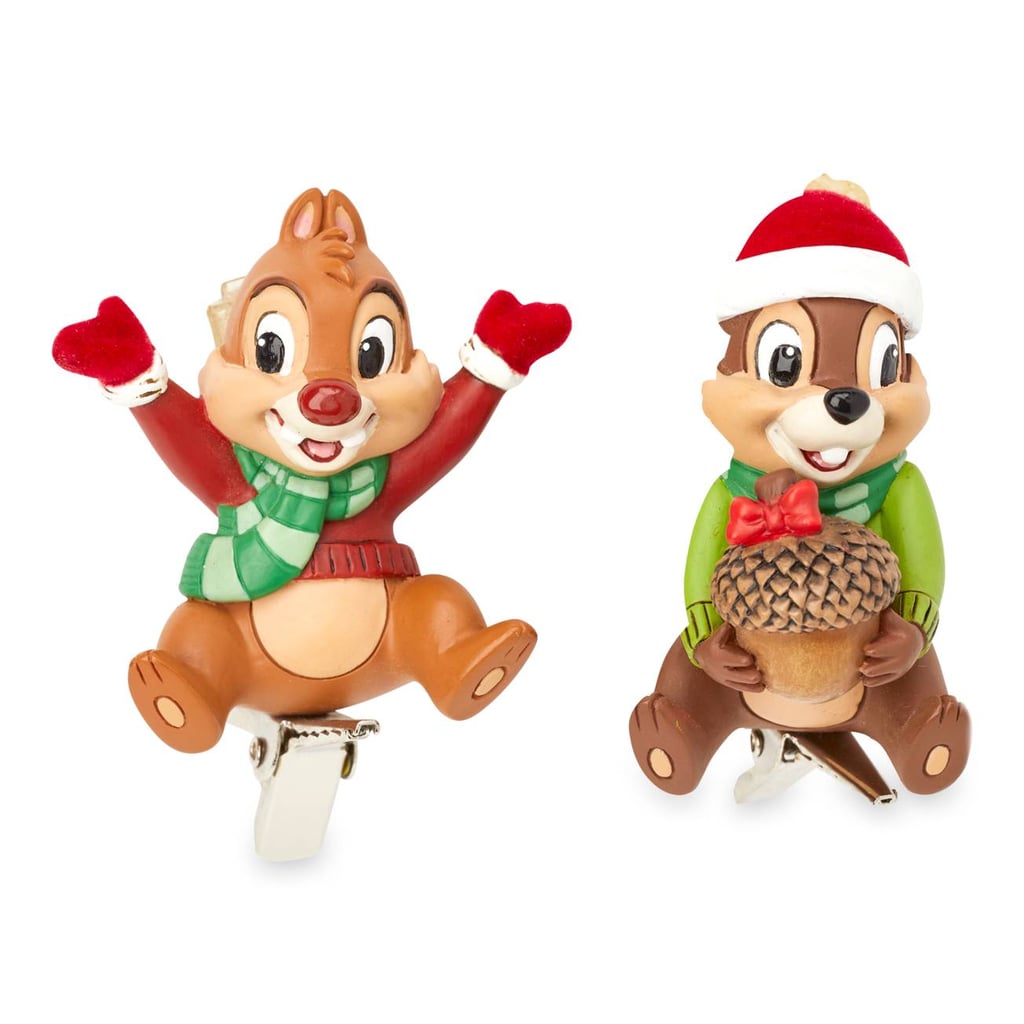 A Cute Clip-On Ornament: Chip 'n Dale Clip-On Sketchbook Ornament Set