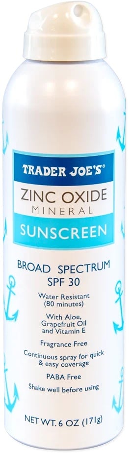 Sunscreen From Trader Joe's