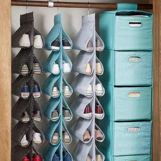 Hanging Closet Shoe Storage