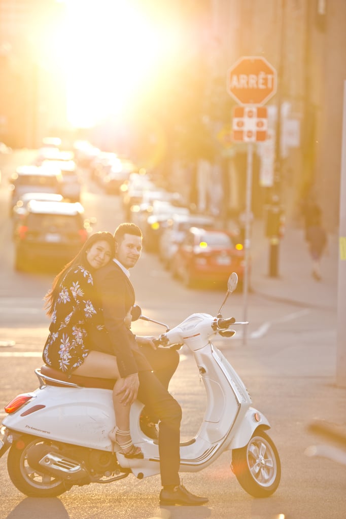 Vespa Engagement Shoot