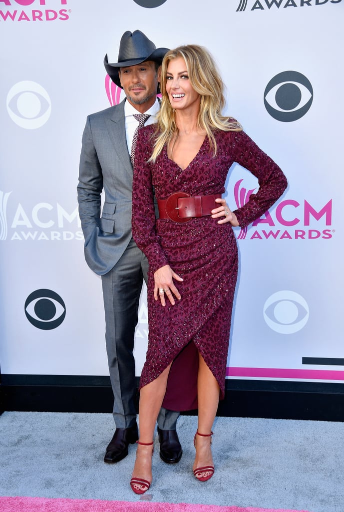 Faith Hill and Tim McGraw at the 2017 ACM Awards