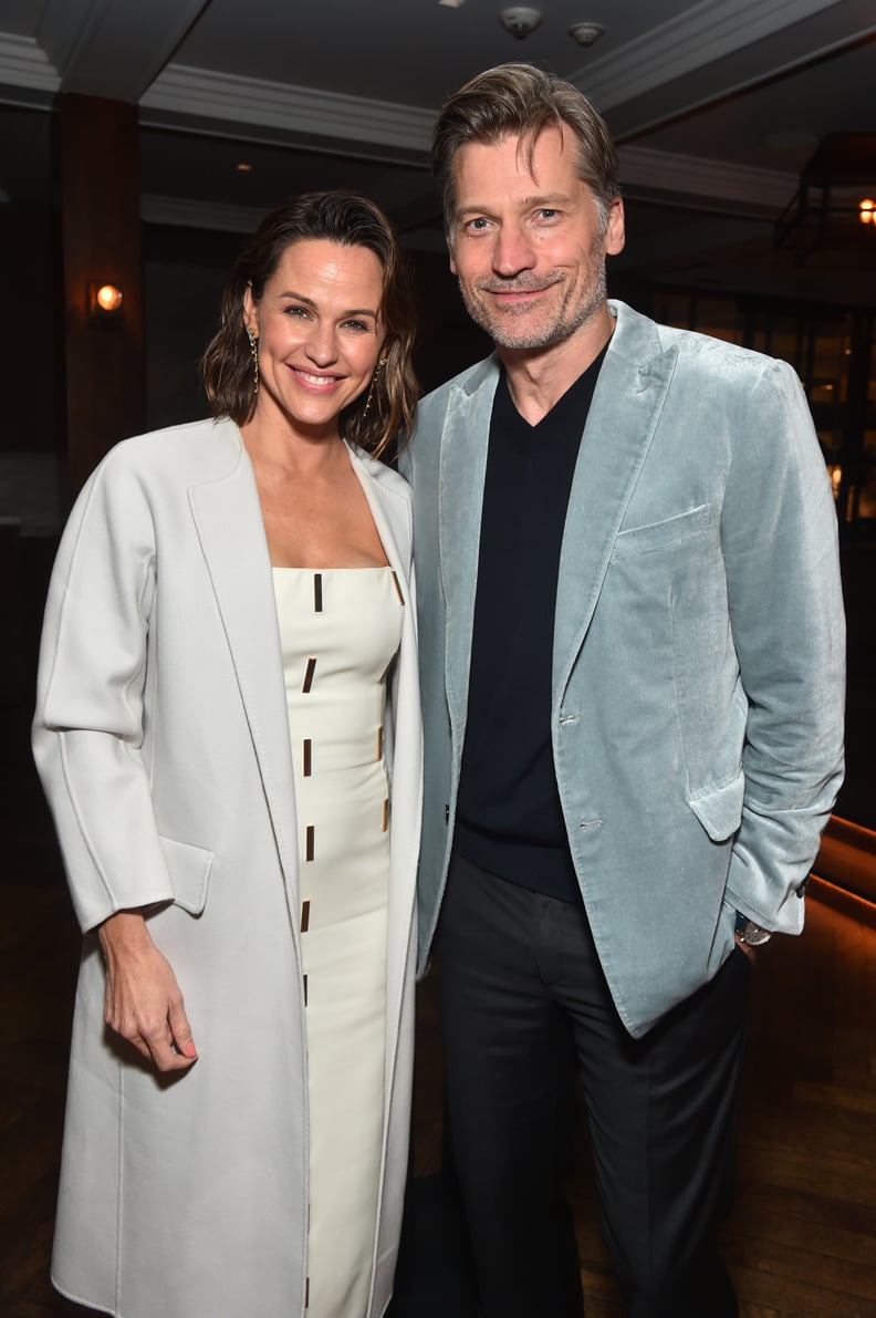 Jennifer Garner and Nikolaj Coster-Waldau at the Premiere of "The Last Thing He Told Me"