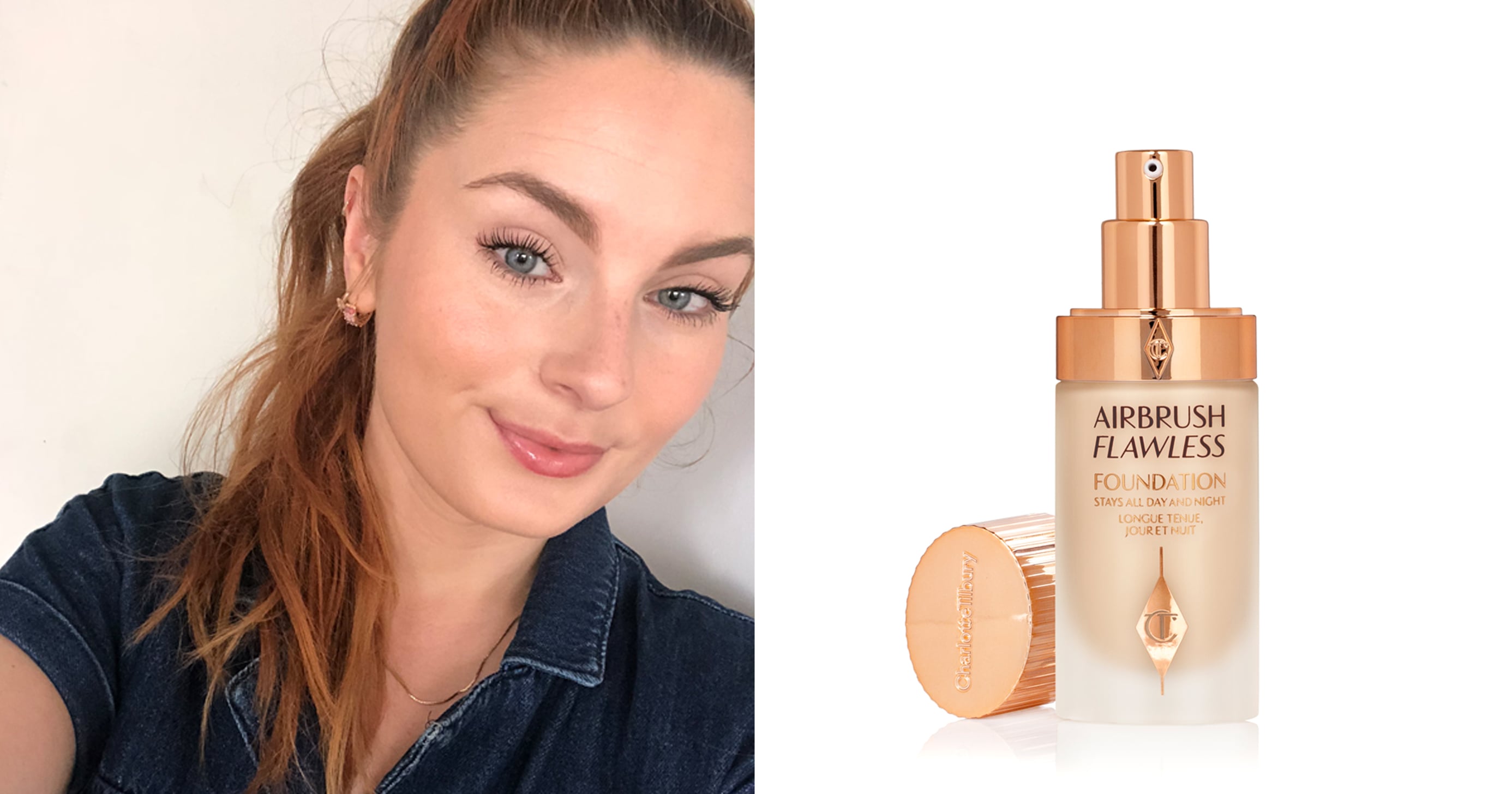 Charlotte Tilbury Airbrush Flawless Foundation Review Photos POPSUGAR