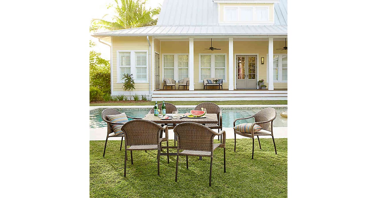 Barrington Wicker Patio Furniture Collection | Best Memorial Day Outdoor Furniture Sales 2020 ...