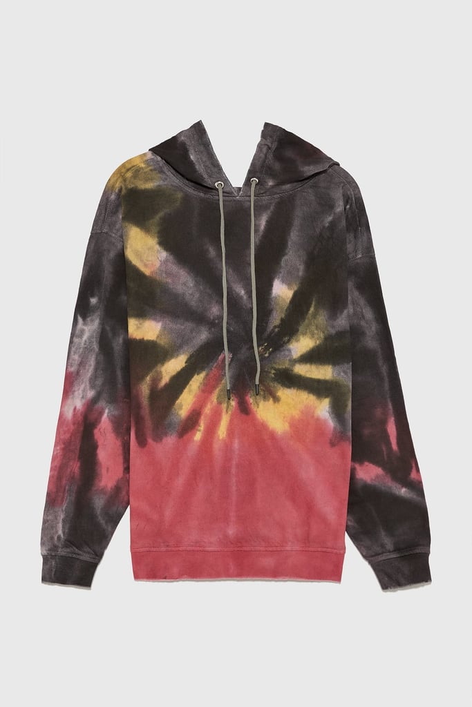 Zara Tie-Dye Print Sweatshirt