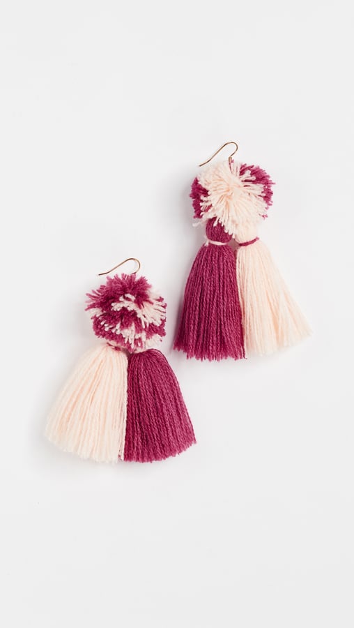 MISA Double Tassel Earrings